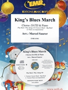 King's Blues March by Saurer Marcel for Chorus (Chorus (SATB) and Piano (+ Play Back / Play Along CD: Concert Band - Big Band / Piano accompaniment (includes 20 parts of Chorus))
