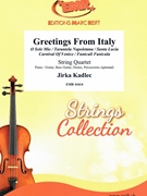 Greetings From Italy by Kadlec Jirka for String Quartet (String Quartet (Piano / Guitar Bass Guitar Drums Percussion (optional)))