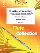 Greetings From Italy by Kadlec Jirka for Piccolo and Piano (Piccolo and Piano)