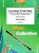 Greetings From Italy by Kadlec Jirka for Oboe and Piano (Oboe and Piano)