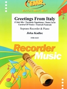 Greetings From Italy by Kadlec Jirka for Soprano Recorder and Piano (Soprano Recorder and Piano)