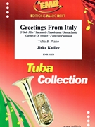 Greetings From Italy by Kadlec Jirka for Tuba and Piano (Tuba and Piano)