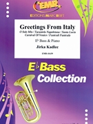 Greetings From Italy by Kadlec Jirka for Eb Bass and Piano (Eb Bass and Piano)