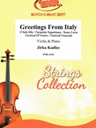Greetings From Italy by Kadlec Jirka for Violin and Piano (Violin and Piano)