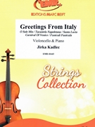 Greetings From Italy by Kadlec Jirka for Violoncello and Piano (Violoncello and Piano)