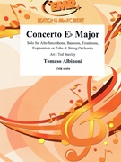 Concerto Eb Major by Albinoni Tomaso - Barclay - for Alto Saxophone and String Orchestra (Alto Saxophone and String Orchestra)