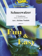 Schneewalzer by Naulais Jerome for 3 Trombones (3 Trombones (Keyboard Drums and Percussion optional))
