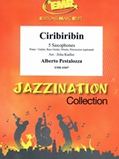 Ciribiribin by Pestalozza Alberto - Jirka Kadlec - for 5 Saxophones (5 Saxophones (S(A)A(T)A(T)TB) (Piano / Guitar Bass Guitar Drums Percussion (optional)))