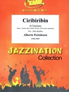 Ciribiribin by Pestalozza Alberto - Jirka Kadlec - for 4 Clarinets and Rhythm Section (4 Clarinets and Rhythm Section (Piano Bass Drums) (Piano / Guitar Bass Guitar Drums Percussion (optional)))