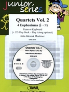 Quartets Volume 2 by Mortimer John Glenesk for 4 Euphoniums w/ Audio (4 Euphoniums and CD Play Back / Play Along (Piano (Keyboard) optional + CD Play Back / Play Along ))