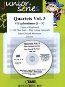 Quartets Volume 3 by Mortimer John Glenesk for 4 Euphoniums and Piano (4 Euphoniums and Piano (Piano (Keyboard) optional + CD Play Back / Play Along ))
