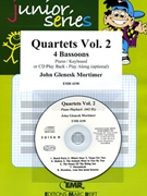 Quartets Volume 2 by Mortimer John Glenesk for 4 Bassoons w/ Audio (4 Bassoons and CD Play Back / Play Along (Piano (Keyboard) optional + CD Play Back / Play Along ))