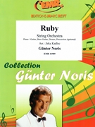Ruby by Noris Gunter - Jirka Kadlec - for String Orchestra (String Orchestra (Piano / Guitar Bass Guitar Drums Percussion (optional)))