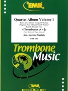 Quartet Album Volume 1 by Naulais Jerome for 4 Trombones and Piano (4 Trombones and Piano)