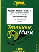 Quartet Album Volume 2 by Naulais Jerome for 4 Trombones and Organ (4 Trombones and Organ)