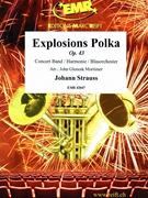 Explosions Polka by Strauss Johann - Mortimer John Glenesk - for Concert Band - Blasorchester - Harmonie (Concert Band - Blasorchester - Harmonie (Marschformat / Petit format / Card Size))