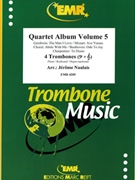 Quartet Album Volume 5 by Naulais Jerome for 4 Trombones and Organ (4 Trombones and Organ)