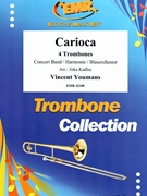 Carioca by Youmans Vincent - Jirka Kadlec - for 4 Trombones and Concert Band (4 Trombones and Concert Band)