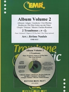 Album Volume 2 by Naulais Jerome for 2 Trombones (2 Trombones (Piano (Keyboard / Organ) optional + CD Play Back / Play Along ))