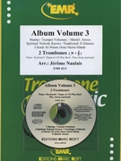 Album Volume 3 by Naulais Jerome for 2 Trombones and Organ (2 Trombones and Organ (Piano (Keyboard / Organ) optional + CD Play Back / Play Along ))