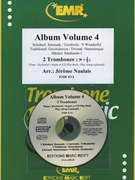 Album Volume 4 by Naulais Jerome for 2 Trombones and Piano (2 Trombones and Piano (Piano (Keyboard / Organ) optional + CD Play Back / Play Along ))