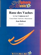 Ranz des Vaches by Balissat Jean for Concert Band - Blasorchester - Harmonie (Concert Band - Blasorchester - Harmonie (1 2 or 3 Alphorns in F / Sol bemol))