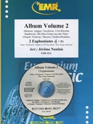 Album Volume 2 by Naulais Jerome for 2 Euphoniums and Piano (2 Euphoniums and Piano (Piano (Keyboard / Organ) optional + CD Play Back / Play Along ))
