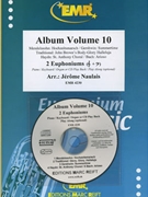 Album Volume 10 by Naulais Jerome for 2 Euphoniums (2 Euphoniums (Piano (Keyboard / Organ) optional + CD Play Back / Play Along ))