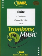 Suite by Gervaise Claude - Slokar Quartet - for 4 Trombones (4 Trombones)