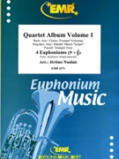 Quartet Album Volume 1 by Naulais Jerome for 4 Euphoniums and Organ (4 Euphoniums and Organ (Piano (Keyboard / Organ) Percussions optional))