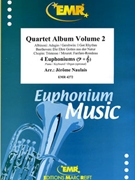 Quartet Album Volume 2 by Naulais Jerome for 4 Euphoniums and Piano (4 Euphoniums and Piano (Piano (Keyboard / Organ) Percussions optional))