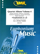 Quartet Album Volume 4 by Naulais Jerome for 4 Euphoniums and Organ (4 Euphoniums and Organ (Piano (Keyboard / Organ) Percussions optional))