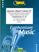 Quartet Album Volume 10 by Naulais Jerome for 4 Euphoniums and Organ (4 Euphoniums and Organ (Piano (Keyboard / Organ) Percussions optional))