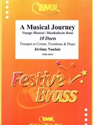 A Musical Journey by Naulais Jerome for Trumpet (Trumpet (Cornet) Trombone and Piano (or Cornet))