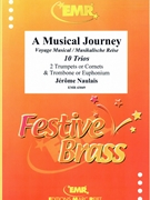 A Musical Journey by Naulais Jerome for 2 Trumpets (2 Trumpets (Cornet) and Trombone)