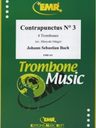 Contrapunctus # 3 by Bach Johann Sebastian - Hiroyuki Odagiri - for 4 Trombones (4 Trombones)