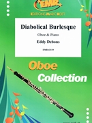 Diabolical Burlesque by Debons Eddy for Oboe and Piano (Oboe and Piano)