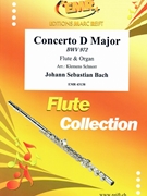 Concerto D Major by Bach Johann Sebastian - Klemens Schnorr - for Flute and Organ (Flute and Organ)