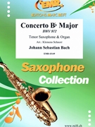 Concerto Bb Major by Bach Johann Sebastian - Klemens Schnorr - for Tenor Saxophone and Organ (Tenor Saxophone and Organ)