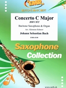 Concerto C Major by Bach Johann Sebastian - Klemens Schnorr - for Baritone Saxophone and Organ (Baritone Saxophone and Organ)