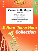 Concerto Bb Major by Bach Johann Sebastian - Klemens Schnorr - for Eb Horn and Organ (Eb Horn and Organ)