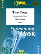 Two Faces by Rocha Gilles for Euphonium and Piano (Euphonium and Piano)
