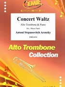 Concert Waltz by Arensky Anton Stepanovich - Marco Santi - for Alto Trombone and Piano (Alto Trombone and Piano)