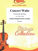 Concert Waltz by Arensky Anton Stepanovich - Marco Santi - for Violoncello and Piano (Violoncello and Piano)