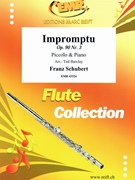 Impromptu by Schubert Franz - Ted Barclay - for Piccolo and Piano (Piccolo and Piano)