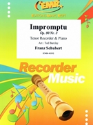 Impromptu by Schubert Franz - Ted Barclay - for Tenor Recorder and Piano (Tenor Recorder and Piano)