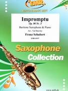 Impromptu by Schubert Franz - Ted Barclay - for Baritone Saxophone and Piano (Baritone Saxophone and Piano)