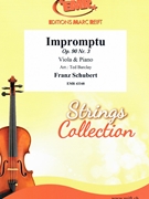 Impromptu by Schubert Franz - Ted Barclay - for Viola and Piano (Viola and Piano)