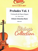 Preludes Vol. 1 by Bach Johann Sebastian - Marco Santi - for Violoncello and Piano (Violoncello and Piano)