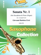 Sonata Nr. 1 by Cirri Giovanni Battista - Cecil Leonard - for Alto Saxophone and Piano (Alto Saxophone and Piano)